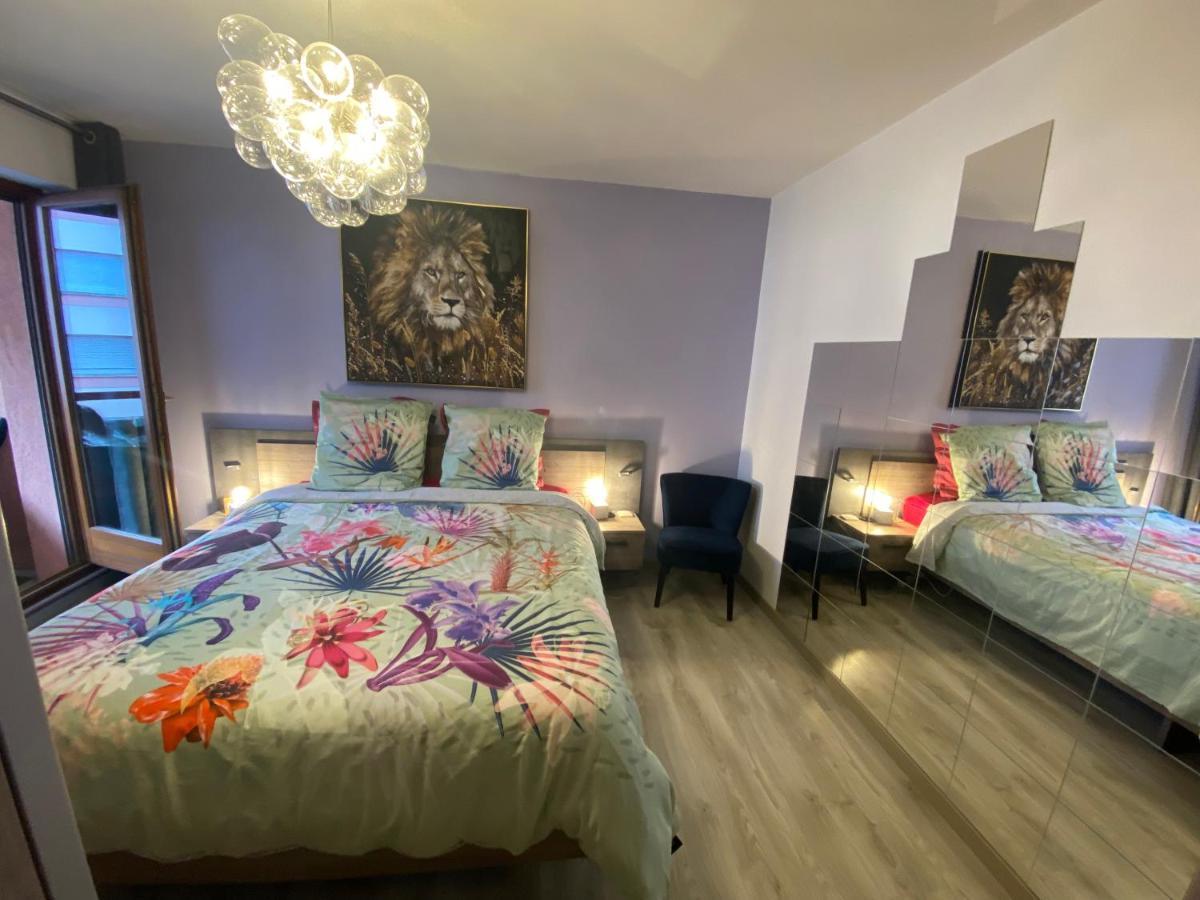 Mallo'S Lodge Avec Parking Gratuit Et 2 Balcons Colmar Luaran gambar